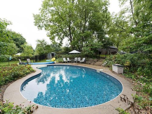 5259 Fourth Line, Guelph/Eramosa, ON - Outdoor With In Ground Pool With Backyard
