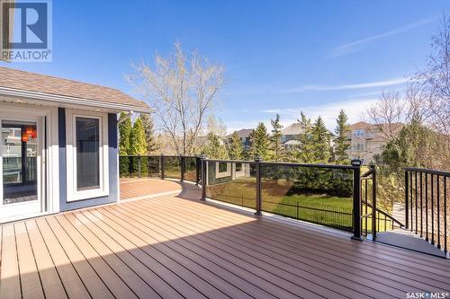 5062 Wascana Vista Court, Regina, SK - Outdoor With Deck Patio Veranda With Exterior