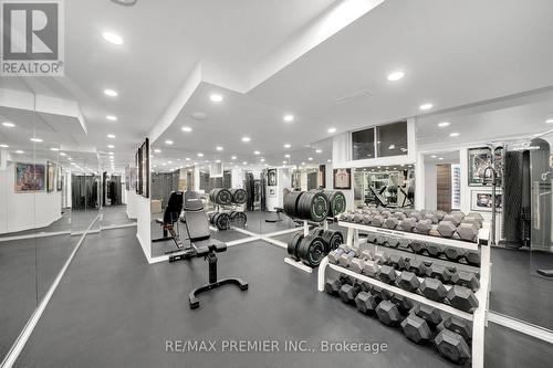 10 Edgehill Road, Toronto, ON - Indoor Photo Showing Gym Room