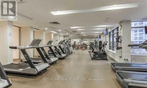 2416 - 3880 Duke Of York Boulevard, Mississauga, ON - Indoor Photo Showing Gym Room