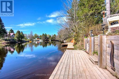 45 Crooked Court, Kawartha Lakes, ON - Outdoor With Body Of Water With Deck Patio Veranda With View
