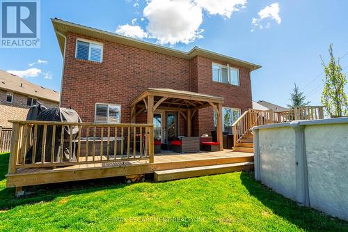 24 Sundance Crescent, Hamilton, ON - Outdoor With Above Ground Pool With Deck Patio Veranda With Exterior