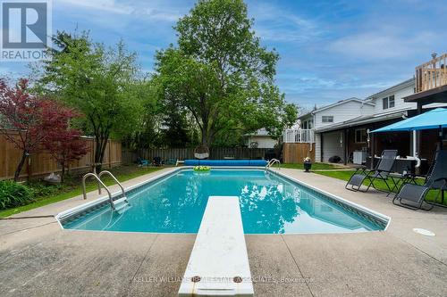 9 Fagan Drive, Halton Hills, ON - Outdoor With In Ground Pool With Backyard