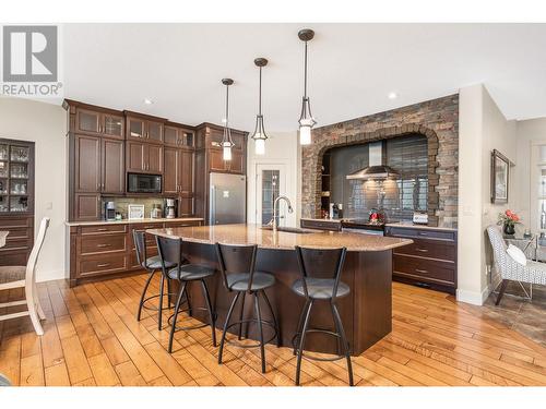69 Swallows Place, Vernon, BC - Indoor Photo Showing Kitchen With Upgraded Kitchen
