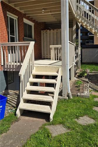 712 Ross Street|Unit #1, Burlington, ON - Outdoor With Deck Patio Veranda