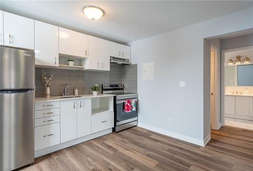 325 Robert Street|Unit #2, Hamilton, ON - Indoor Photo Showing Kitchen With Stainless Steel Kitchen With Upgraded Kitchen