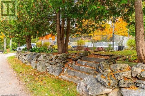 Rock gardens throughout the park - 12 Parkside Avenue, South Bruce Peninsula, ON 