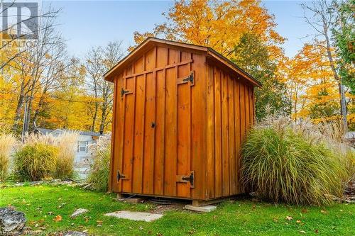 Pump house for the pool. One of many storage sheds included. - 12 Parkside Avenue, South Bruce Peninsula, ON 