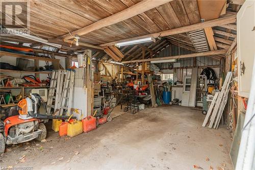Main Storage garage, most tools included. - 12 Parkside Avenue, South Bruce Peninsula, ON 