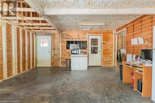 Partially updated office area - 12 Parkside Avenue, South Bruce Peninsula, ON 