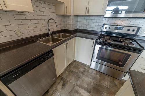 2490 Old Bronte Road|Unit #521, Oakville, ON - Indoor Photo Showing Kitchen With Stainless Steel Kitchen With Double Sink