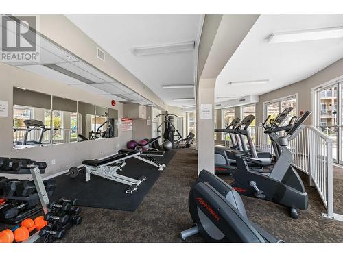 1088 Sunset Drive Unit# 546, Kelowna, BC - Indoor Photo Showing Gym Room