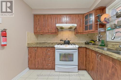 58 Bach Boulevard, Brampton, ON - Indoor Photo Showing Kitchen With Double Sink
