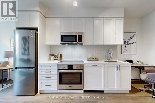 113 - 293 The Kingsway, Toronto, ON - Indoor Photo Showing Kitchen With Stainless Steel Kitchen