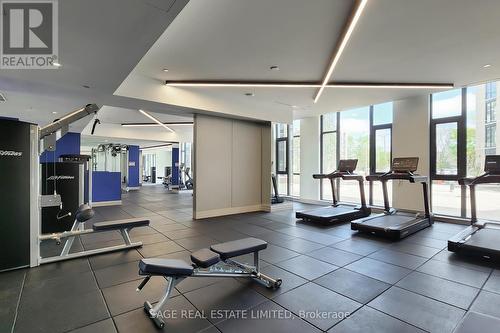 113 - 293 The Kingsway, Toronto, ON - Indoor Photo Showing Gym Room