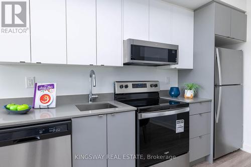 B106 - 3200 Dakota Common, Burlington, ON - Indoor Photo Showing Kitchen With Stainless Steel Kitchen
