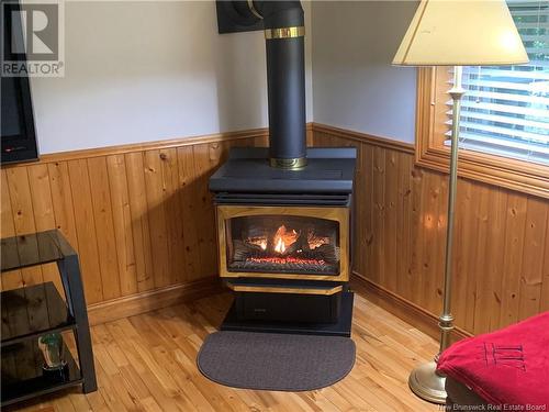 2840 127 Highway Unit# 6, Bayside, NB - Indoor Photo Showing Living Room With Fireplace