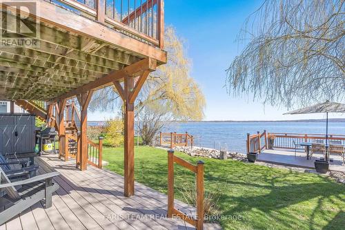 282 Robins Point Road, Tay, ON - Outdoor With Body Of Water With Deck Patio Veranda