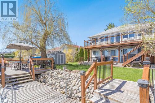 282 Robins Point Road, Tay, ON - Outdoor With Deck Patio Veranda
