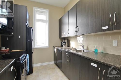 140 Guelph Private Unit#302, Ottawa, ON - Indoor Photo Showing Kitchen With Double Sink