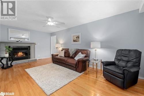 25 Keller Drive, Belleville, ON - Indoor Photo Showing Living Room With Fireplace