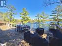 Beautiful View of Little Go Home Bay - 78 Blueberry Lane, Port Severn, ON  - Outdoor With Body Of Water With Deck Patio Veranda With View 