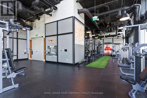 510 - 200 Redpath Avenue, Toronto, ON - Indoor Photo Showing Gym Room
