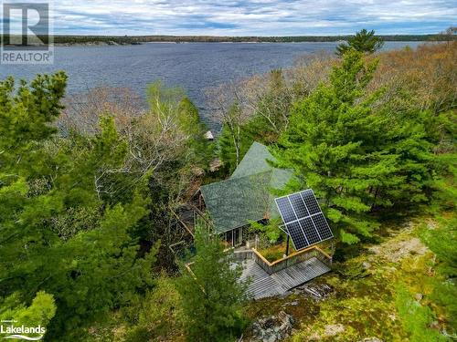 Aerial - 87 Island 65C, Carling, ON - Outdoor With Body Of Water With View