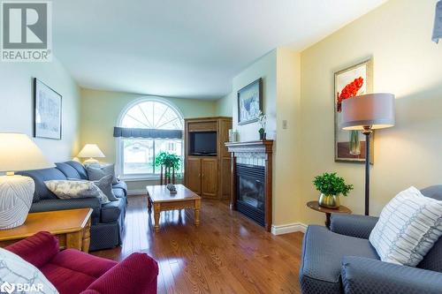 21 Bogart Street, Belleville, ON - Indoor Photo Showing Living Room With Fireplace