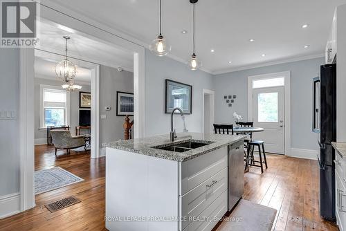 196 Walton Street, Port Hope, ON - Indoor Photo Showing Kitchen With Double Sink With Upgraded Kitchen