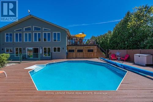 36 Southshore Road, Kawartha Lakes, ON - Outdoor With In Ground Pool With Deck Patio Veranda