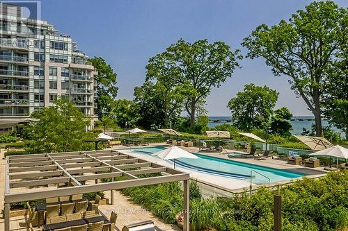 C721 - 3500 Lakeshore Road W, Oakville, ON - Outdoor With In Ground Pool