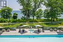 C721 - 3500 Lakeshore Road W, Oakville, ON  - Outdoor With In Ground Pool 