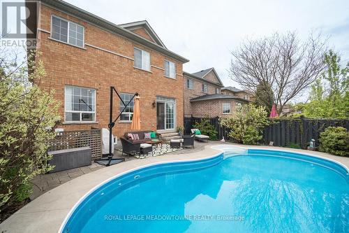 166 Manley Lane, Milton, ON - Outdoor With In Ground Pool With Exterior