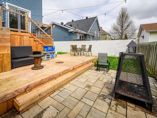 Cour - 3139  - 3141 Rue Bouthillier, Carignan, QC - Outdoor With Deck Patio Veranda With Exterior