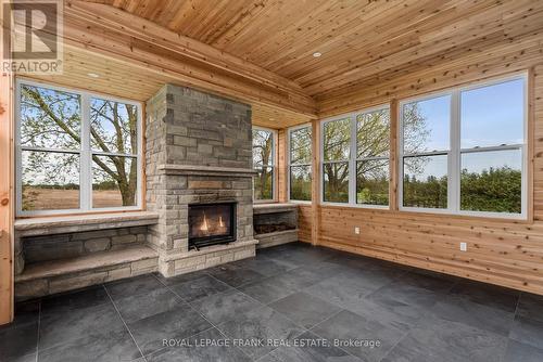 3771 Devitts Road, Scugog, ON - Indoor With Fireplace