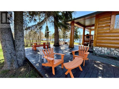 6126 Lakeshore Drive, Horse Lake, BC - Outdoor With Deck Patio Veranda With Exterior