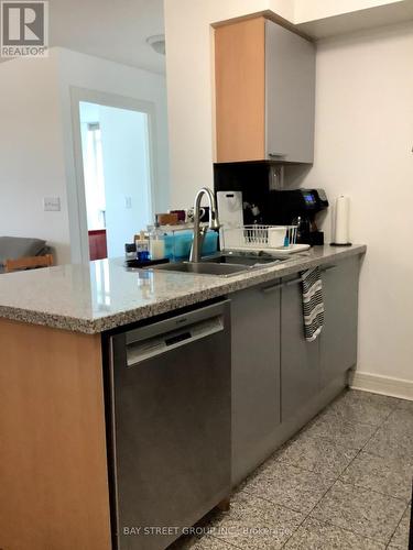 2108 - 18 Harrison Garden Boulevard, Toronto, ON - Indoor Photo Showing Kitchen With Double Sink