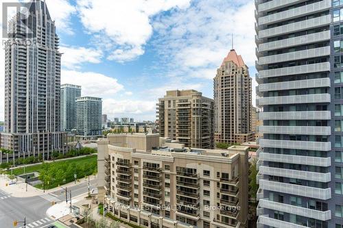 1001 - 4070 Confederation Parkway, Mississauga, ON - Outdoor With Balcony With Facade