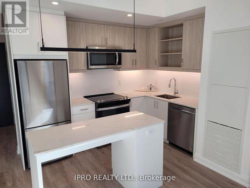 #107 - 291 Queens Avenue, Oakville, ON - Indoor Photo Showing Kitchen With Stainless Steel Kitchen With Upgraded Kitchen