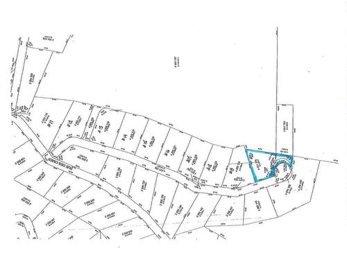 Plan (croquis) - Rue Du Couchant, Shefford, QC 