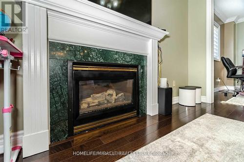 139 Haymer Drive, Vaughan, ON - Indoor Photo Showing Living Room With Fireplace