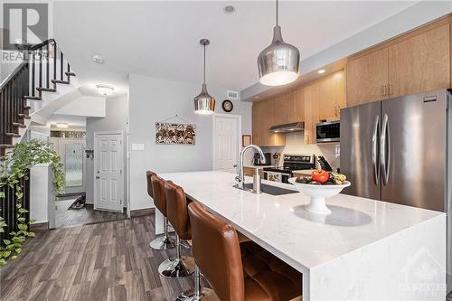 643 Cartographe Street, Ottawa, ON - Indoor Photo Showing Kitchen With Stainless Steel Kitchen With Upgraded Kitchen