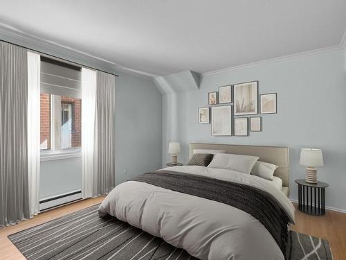 Master bedroom - 5895 Rue Desaulniers, Montréal (Mercier/Hochelaga-Maisonneuve), QC - Indoor Photo Showing Bedroom