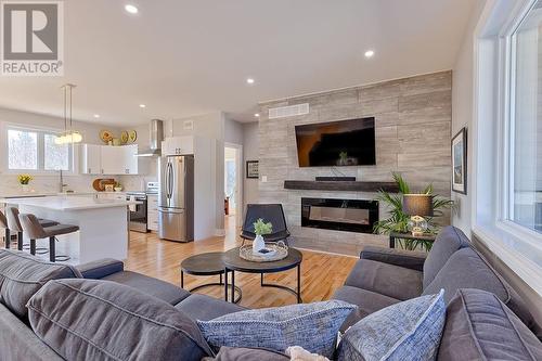 369 Rantz Road, Petawawa, ON - Indoor Photo Showing Living Room With Fireplace
