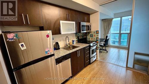 3807 - 50 Town Centre Court, Toronto, ON - Indoor Photo Showing Kitchen With Upgraded Kitchen