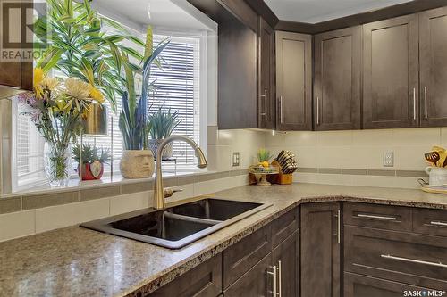 2310 Mahony Crescent, Regina, SK - Indoor Photo Showing Kitchen With Double Sink