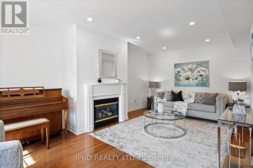 128 Lowther Avenue, Richmond Hill, ON - Indoor Photo Showing Living Room With Fireplace