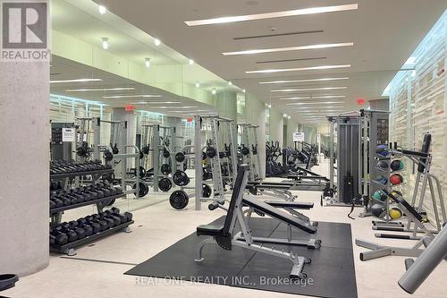 4109 - 15 Grenville Street, Toronto, ON - Indoor Photo Showing Gym Room