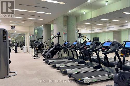4109 - 15 Grenville Street, Toronto, ON - Indoor Photo Showing Gym Room